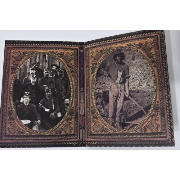 Western Expansion Photo Booklet Set 6 Cowboys Indians Pioneers Repro - Picture 2 of 5